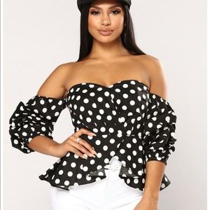 Beautiful Fashion Nova Priscille top Small